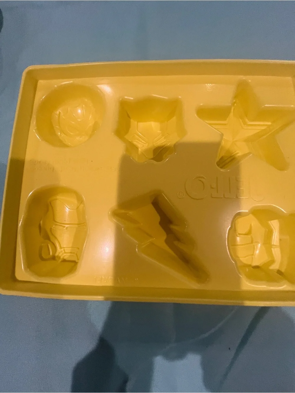 Silicone Football and 2 superhero molds set of 3 items